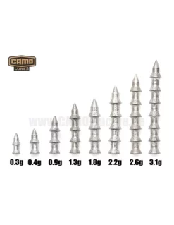 Camo Lures Camo Tungsten Nail Sinker