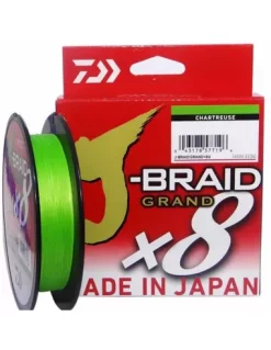 Daiwa J-Braid Grand X8 Chartreuse 135m