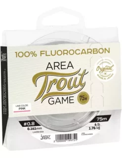 Lucky John Area Trout Game Fluorcarbon Line 75m