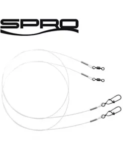 Spro Matte Black Leader Fluoro 2x