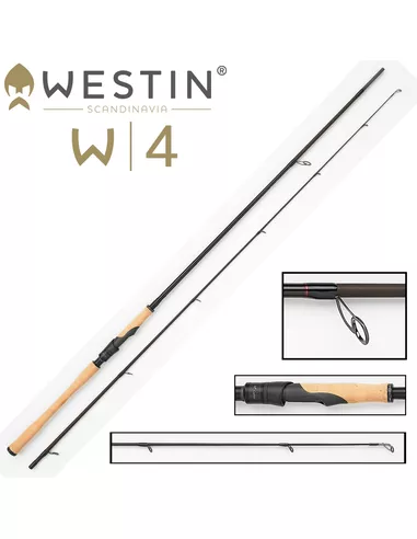 Westin W4 Powershad 240cm 15-40gr - Afbeelding 3